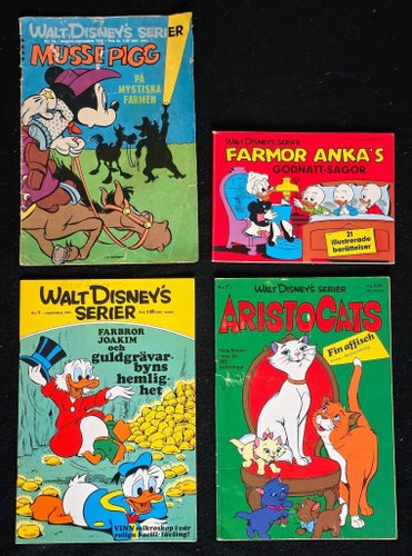 WALT DISNEY'S SERIER - 1965-1972 4ST