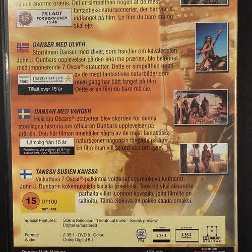 Dances with Wolves (DVD)