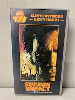 Sudden Impact (Dirty Harry) VHS
