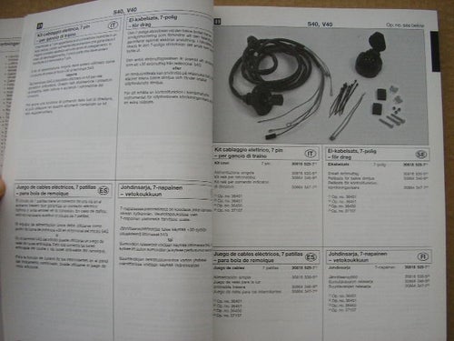 VOLVO Tillbehörskatalog S40 V40 -99