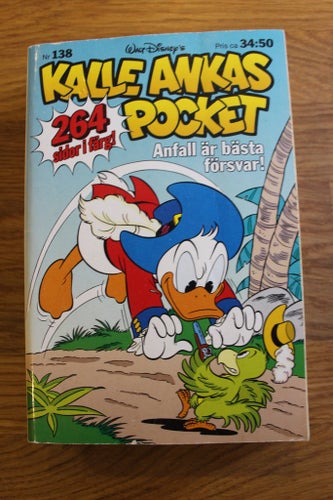 KALLE ANKA POCKET NR 138 1991
