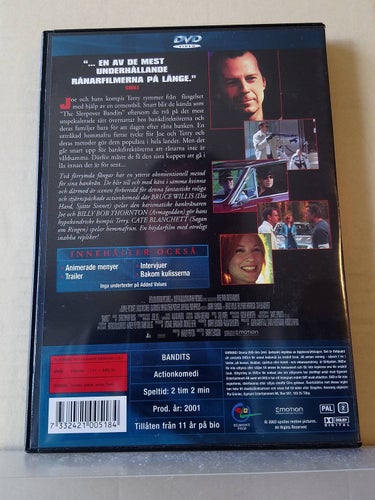 Bandits, dvd
