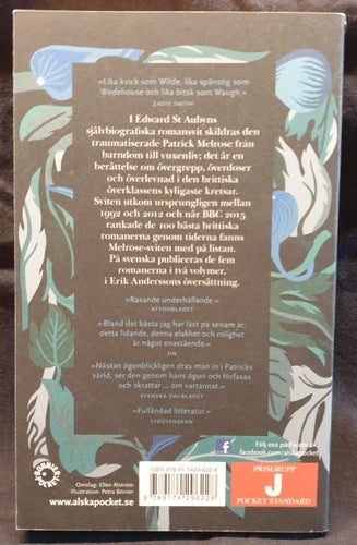 Romanerna Om Patrick Melrose. Volym 1 (St Aubyn, Edward)(Pocket) 2017