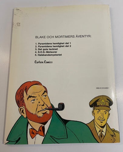 Blake Och Mortimers Äventyr - Halsbands - Mysteriet