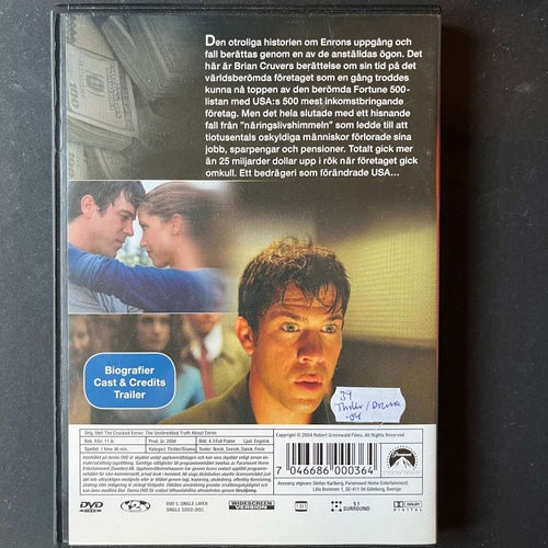ENRON SKANDALEN. DVD THRILLER / DRAMA -04
