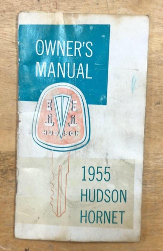 1955 Hudson Hornet Owner´s Manual