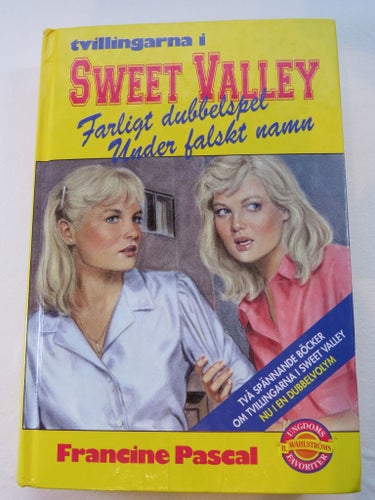 Tvillingarna i Sweet Valley: Farligt dubbelspel + Under falskt namn - Francine