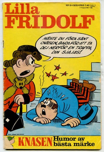 Lilla Fridolf 1970 nr 8 m Knasen Karl-Alfred Tjalle Tvärvigg