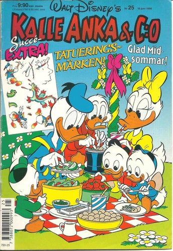 Kalle Anka & Co Nr. 25 1990