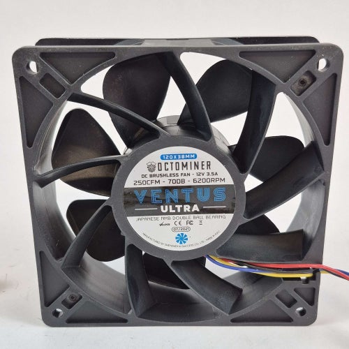 Octominer VENTUS ULTRA 120x120x38mm fläkt