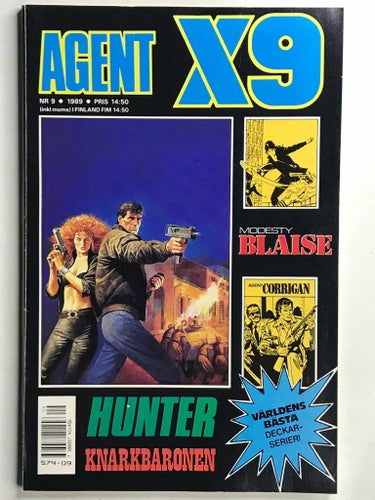Agent X9 - 1989:9 VF