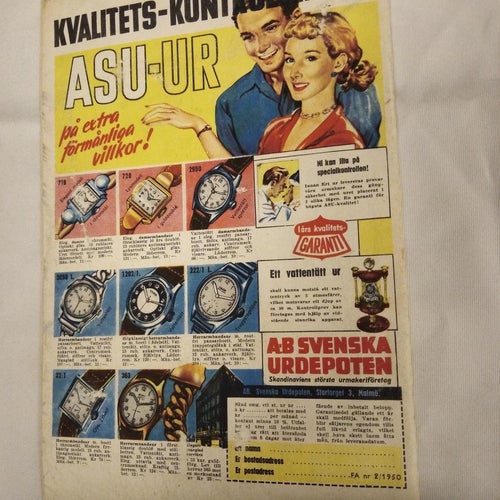 Fantomen 1950 #2 Fantomen andra nummer