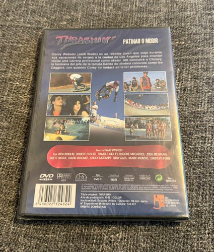 THRASHIN THRASHIN´ (1986) INPLASTAD UTGÅVA! KULTSKEJTFILM SKATEBOARD KALIFORNIEN
