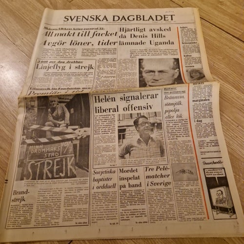 Svenska Dagbladet från 1975