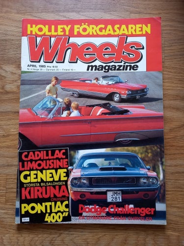 Wheels Magazine April 1985