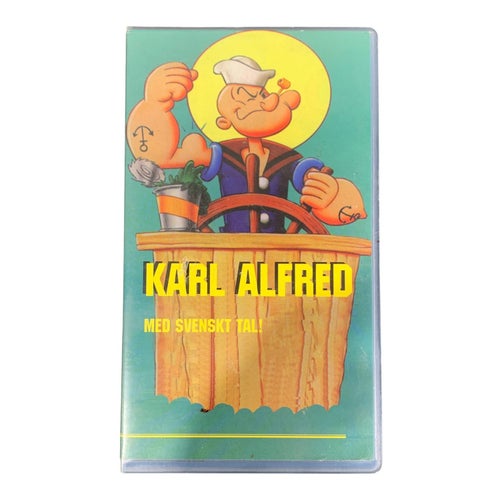 Karl Alfred Träffar Ali Baba De fyrtio rövarna Alladins Magiska Lampa VHS Film
