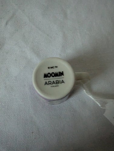 Ny Mumin minimugg - Snorkfröken lila