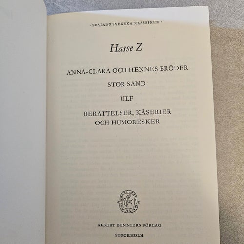 Hasse Z - Svalans Svenska Klassiker