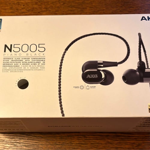 AKG N5005 hörlurar med Questyle M15i DAC/Hörlursförstärkare - Toppskick!