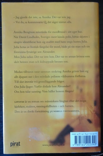 Livstid av Liza Marklund, 2007