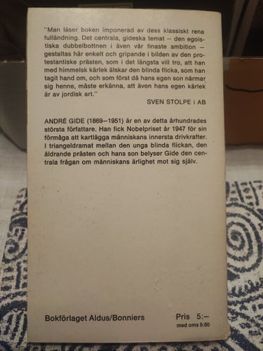 Pastoralsymfonien av André Gide, 1947