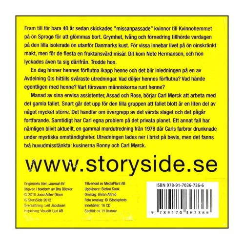 Jussi Adler-Olsen: Journal 64
