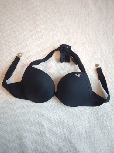 Emporio Armani EA7 svart bikiniöverdel