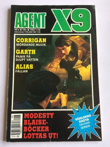 Agent X9 nr 8 från 1991