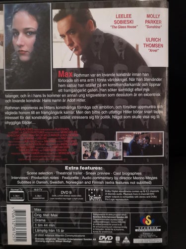 Max (2002) Menno Meyjes med John Cusack, Ulrich Thomsen, Molly Parker