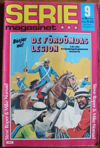 SERIEMAGASINET 1982 NR 9