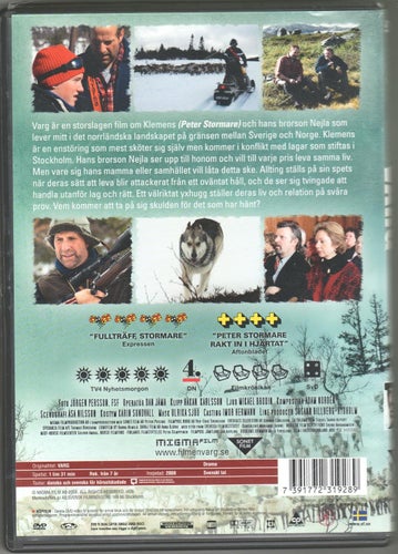 DVD - VARG - MED PETER STORMARE