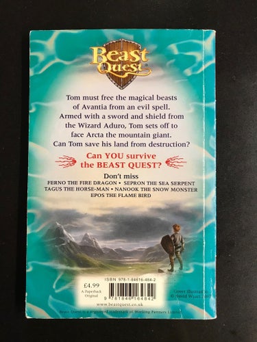 Adam Blade - Beast Quest - Arcta