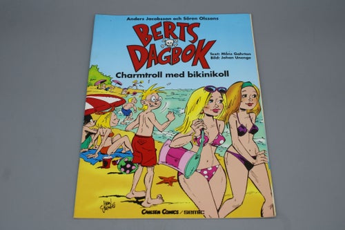 Berts Dagbok - Charmtroll med bikinikoll - 1:a upplagan 1996