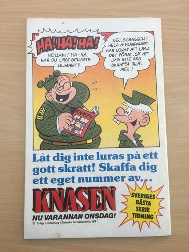 STÅLMANNEN - Nr 16 1982