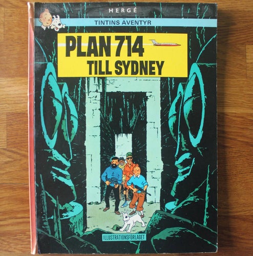 TINTIN Plan 714 till Sydney 1970 2:a UPP