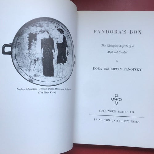 PANDORA'S BOX Dora & Erwin Panofsky 1978