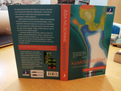 Kyskhetsbältet av Åsa Nilsonne, bok, very good plus