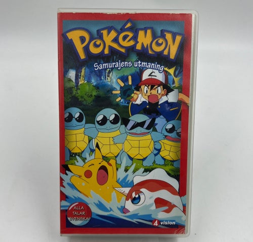 Pokémon Samurajens Utmaning VHS