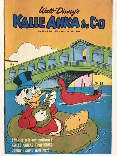 Kalle Anka - 1966:27 FN+