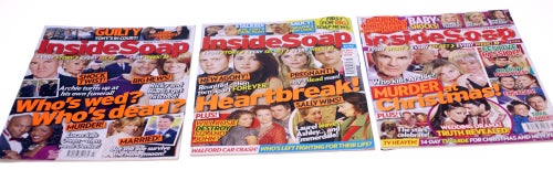 Inside Soap British Magazine Bundle-November 2009-Combined weight 486g-FREE POST