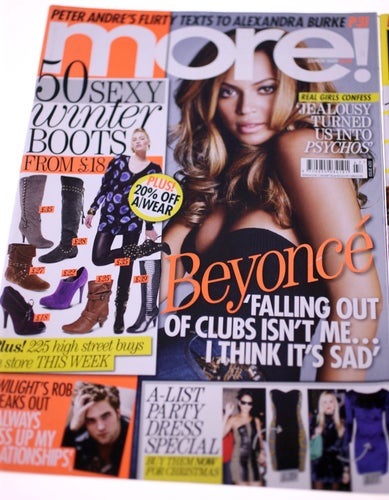 More Magazine-3 issues included-November 2009-NEW-Weight 768g-FREE postage