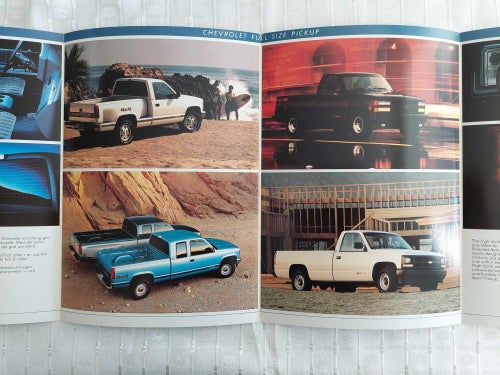 Chevrolet Full Size Pick up 1991
