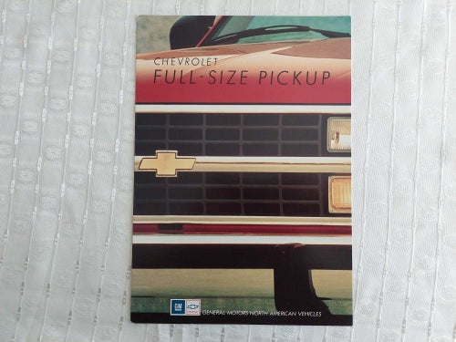 Chevrolet Full Size Pick up 1991