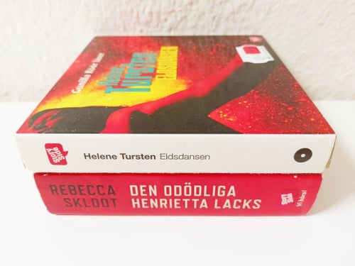 2st Ljudböcker Kvinnliga Författare 19CD Tursten Skloot Eldsdansen mfl
