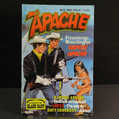 Apache - 1980 - NR 5 - Miniaffisch : Kapten Apache