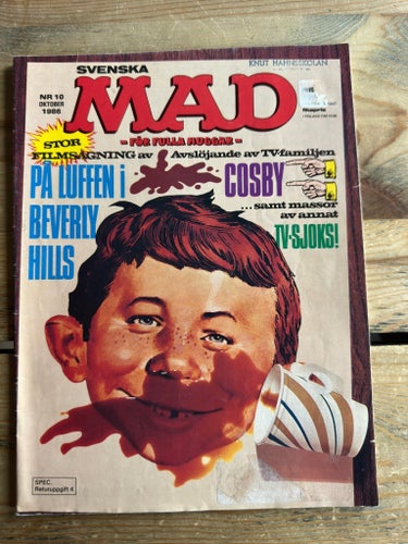 Svenska MAD Nr 10 Oktober 1986