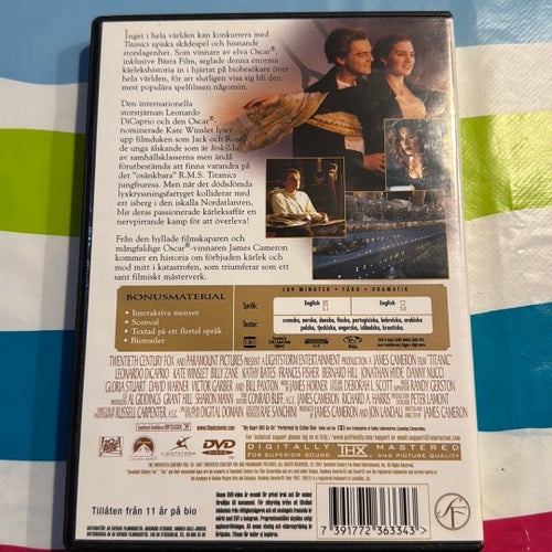 Titanic DVD