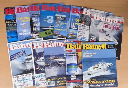 Båtnytt och Båt tidningar - 1993-2001