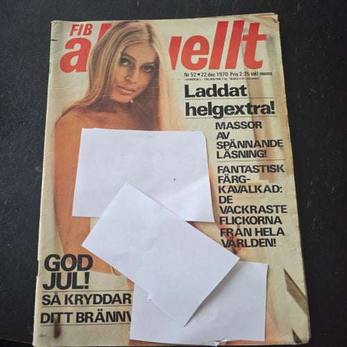 FIB aktuellt tidning från 1970