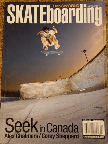 Transworld Skateboarding Magazine - Skate - April 2004 - Vol.22, No.4